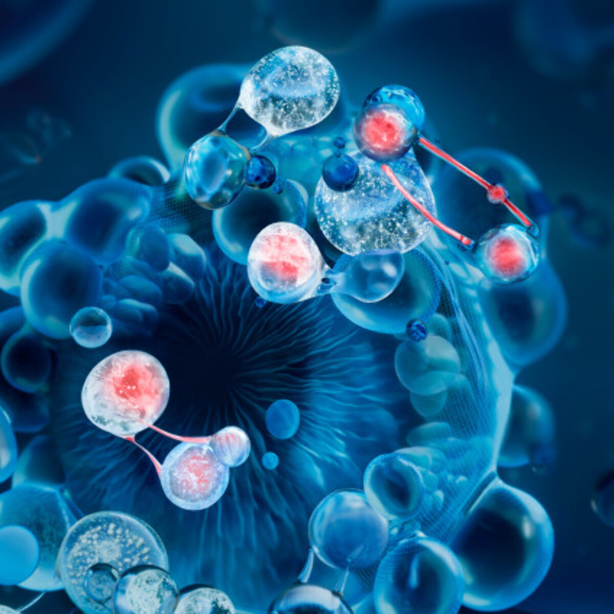 Blue Peptides Uplift Moisturizing Night Cream